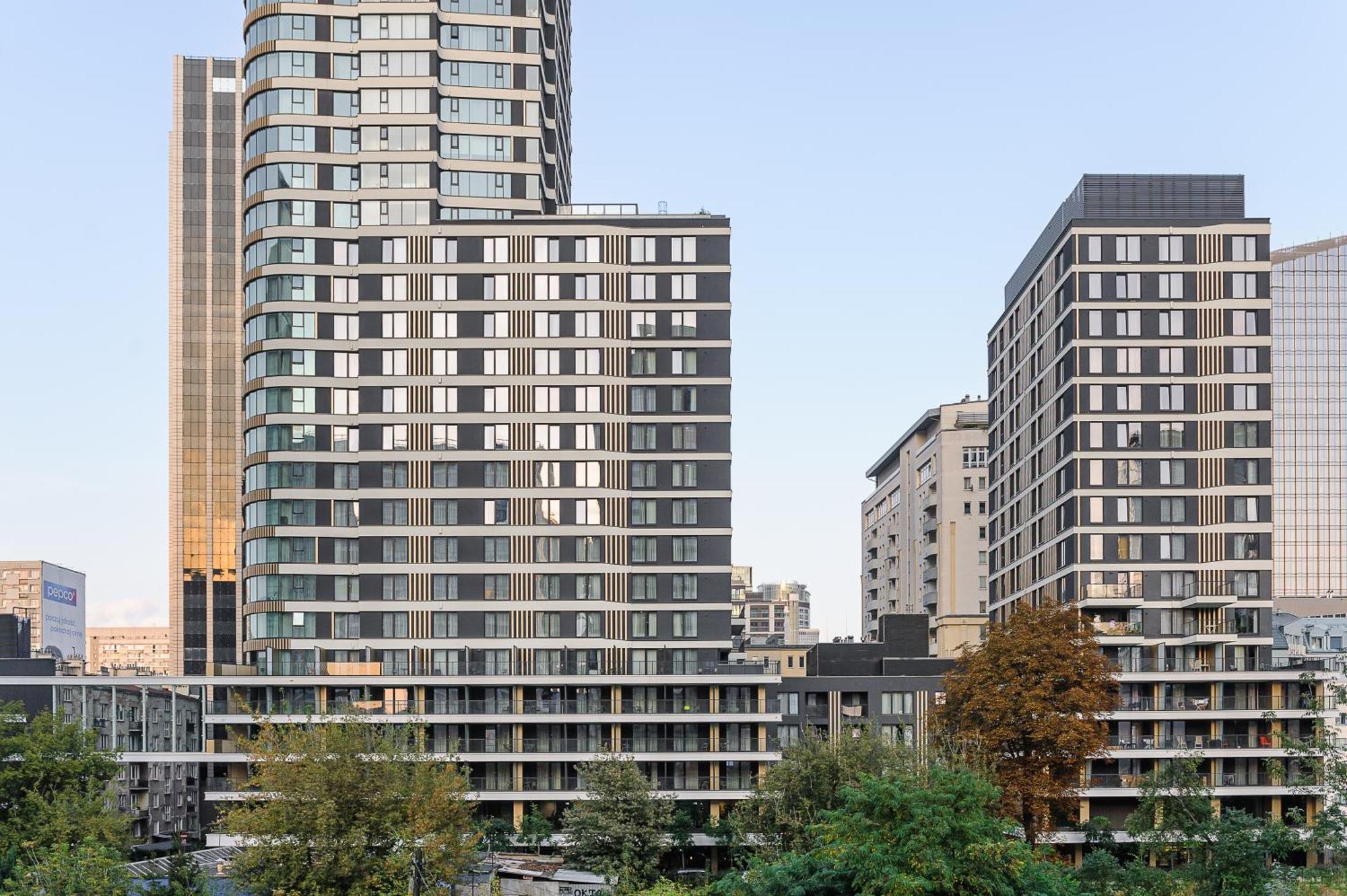 Luxury Apartments In Platinum Tower Βαρσοβία Εξωτερικό φωτογραφία